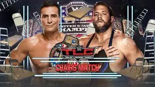 WWE 2K24 Alberto Del Rio vs Jack Swagger TLC Match Gameplay