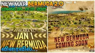 New Bermuda 2.0 Map Coming on 01/01/2021 | Free Fire New Bermuda map 1st January 2021| Bermuda 2.0