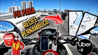 FAZENDO UBER MOTO E ENTREGAS EM RECIFE - EPISÓDIO 1