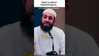 Islam is about submitting to your guilty conscience