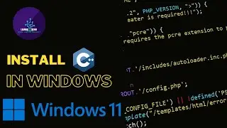 Install C++ GNU Compiler in Windows in 5 minutes | LearningTechie | 🔥🔥