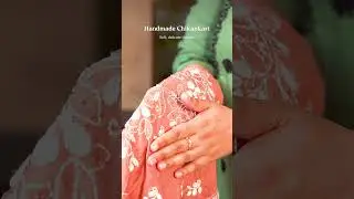 Difference between Handmade vs Machine made chikankari.