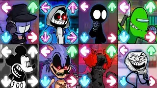 Top 8 New FNF Mods For Android | Deimos vs FNF Mod,Dustale vs FNF New Mod,FNF Stickman mod Gameplay