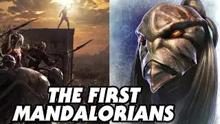 The ORIGINAL Mandalorians from Star Wars Legends - Star Wars Explained #Shorts