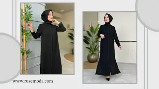 Ferace - Uygun Fiyatlı Tesett&uuml;r Giyim - Tesett&uuml;r Giyim - (RUSEMODA)