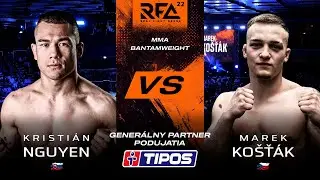 Kristián NGUYEN vs Marek KOŠTÁK (MMA) | RFA 22 TRENČÍN