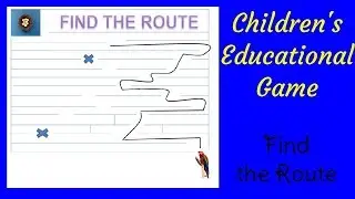 KIDS & LEARNING-FIND THE ROUTE-KIDS GAME