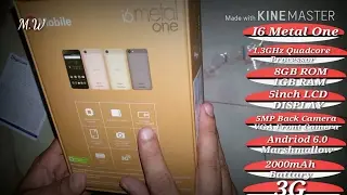 QMobile i6 Metal One - Unboxing By Mobile World Urdu/Hindi