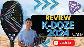REVIEW RAQUETE DE BEACH TENNIS - KDOZE LEO BRANCO - KONA 2024