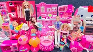 Who can resist! 16 Minutes AS MR Immersive Review of Barbie Princess Bed Bedroom Toy
