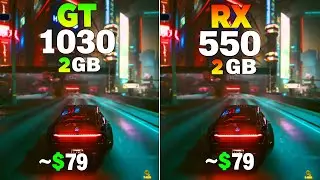 GT 1030 Vs RX 550 - Test in 12 Games