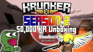 50,000 KR SEASON 2 UNBOXING - Krunker.io