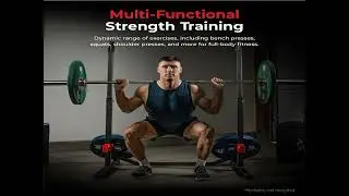 MULTIFUNCTIONAL ADJUSTABLE BENCH PRESS SQUAT RACK