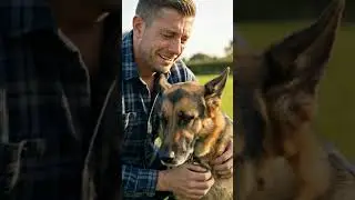 Retired Military Dog Reunites With Handler #shorts #dog #reunion