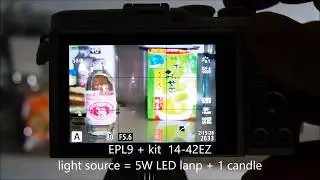olympus EPL9 + 14-42EZ  new Auto focus in low light test