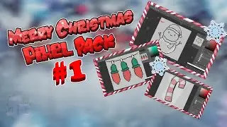 Pixel art Timelapse[🎄Merry Christmas🎄 ] /Снеговик☃️ Гирлянда✨ Конфета🍬\Схемы для Термомозаики