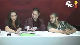 E3 2012 with 2K Games Bubby Lewis Interview with Ronnie2K