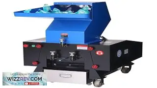 VEVOR Plastic Shredder Crusher 7.5HP 5.5KW Plastic Bottle Grinder Granulator 200 300kg h