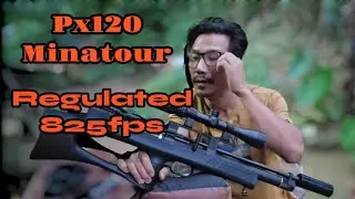 PX120 MINATOUR REGULATED//PX120 MINATOUR ACCURACY TEST WITH 825 FPS