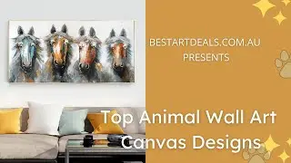 Animal Wall Art Canvas Designs | Animal Paintings | Animal Art Prints