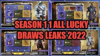 codm Season 11 All Lucky Draws leaks 2022 | cod mobile Season 11 New Lucky Draws leaks 2022 codm