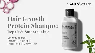 PlantPowered Hair Growth Protein Shampoo | Best Protein Shampoo for Hair Growth | Chemical Free