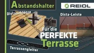 Spacers for your DIY DECKING PROJECT! - Fasteners for deck boards [ENG SUB]