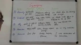 Word power made easy-Part III | Root words starting with E, F, G | synonyms and sentences| हिंदी में