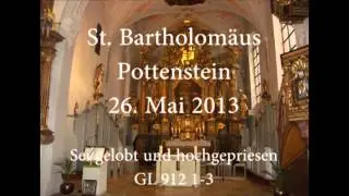 Sei gelobt und hochgepriesen [GL 912]