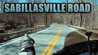 One of the best twisty motorcycle roads in Maryland!