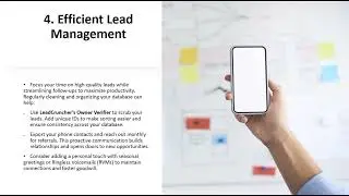 Four Efficient Real Estate Lead Management