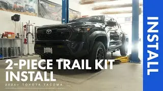 2024+ Toyota Tacoma - 2 Piece Trail Kit Installation