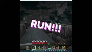 IM GETTING OUT OF THERE #minecraft #funny #cooked #shorts #smp