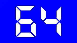 Number 64 | Sixty Four | Chownsath | LXIV #number #numerology #counting #ginti #0001 #Countaverse