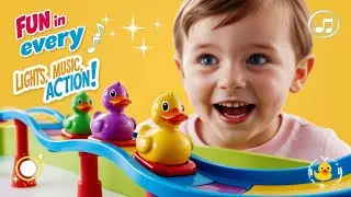 This Adorable Duck Slide Toy Will Light Up Your Day! 🦆✨