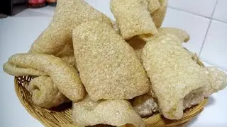 Frying Pork Skin || Very Crispy and Delicious Pork Skin ( For Snack and Cooking).