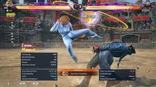 Tekken 8 Nina uf1 Max Damage Combo (Notations in Description)