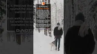 You should know: Walking and jogging for the spine