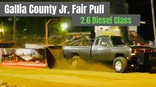 Diesel Truck Pulls:  2.6:  2025 Gallia County Jr. Fair