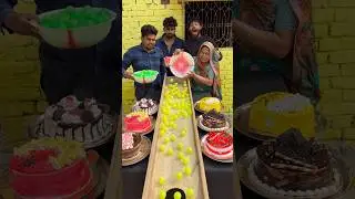 Roll the Ball challenge with family part 61 #shorts