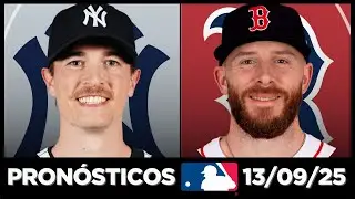 ⚾PRON&Oacute;STICOS DE LA MLB PARA HOY 13 DE SEPTIEMBRE | PICKS GRATIS⚾