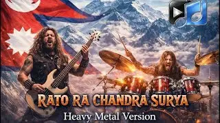 Rato Ra Chandra Surya X Baneko Chha Pahara Yo Chhati Mero | Heavy Metal Fusion Tribute 