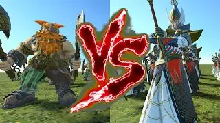 Doomseekers VS Swordmasters of Hoeth: Who would kill more goblins? Total War Warhammer 3