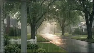 Midnight Forest Rain 🌧 Ambient Rainfall Sounds to Help You Sleep, Study Better, and Find Peace Now