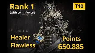 Throne and Liberty | Kaligras | Torture Chamber of Screams | Trial T10 | Healer | 650.885k Points
