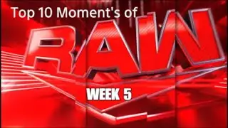 WWE 2K25 - Top 10 moments of Monday night Dawn week 5 