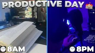 Productive Day in a Life of a 14 Year Old Content Creator