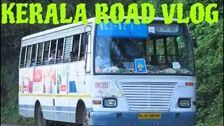 RANDOM SABARIMALAI KERALA ROAD VLOG | GHAT ROAD | BIKE RIDING | BUS VLOG | HAPPY JOURNEY 