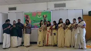 UST Onam 2019 - Group song