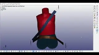 SeatBelt Modelling | Ls dyna | Tutorial